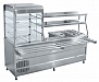 Прилавок-витрина холодильный мармитный универсальный ПВХМ-70КМУ нерж. (2275 мм) витрина справа (21000802019)-preview-2