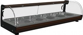 Барная витрина тепловая ВТ-1,5 (7 гастроёмкостей в компл) Carboma Барная витрина тепловая ВТ-1,5 (7 гастроёмкостей в компл) Carboma