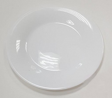 Тарелка NORMA CLASSIC D 20 см опаловое стекло (стеклокерамика)-1