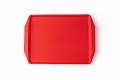 Поднос 42*30 см. красный (163) MG /1/10/
