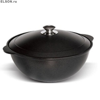 Казан д/плова 6л ДП окрашенная(3шт) - кз60д-1