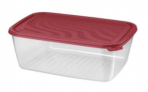 Контейнер 4,2л (29х19см h12,4см) с замками, с крышкой, с ручкой п/п -1