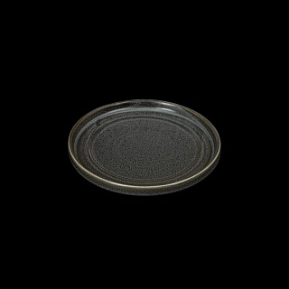 Тарелка мелкая с бортами 7,25" 180 мм, серый «Corone Urbano»-1