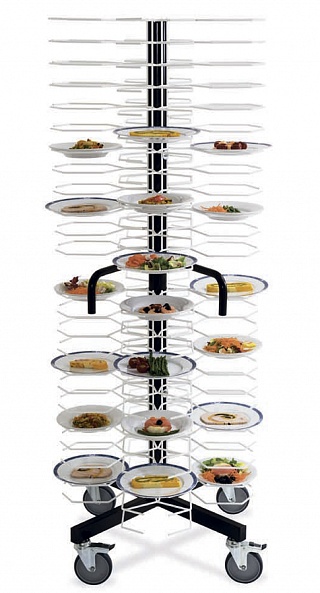 Тележка-шпилька «MetalCarrelli» на 96 тарелок (240 мм и 310 мм) [3011]-1