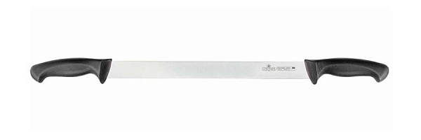 Нож для сыра с двумя ручками 300 мм Colour Luxstahl [WX-SL431]-1