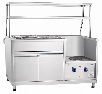 Мармит 1-х и 2-х блюд ЭМК-70КМУ универсальный паровой (21001802093)-2