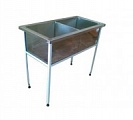 Ванна моечная ВМГн 2.600, 1000*600*860, (гл.300), мойка сварн. нерж.