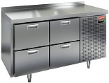 Стол морозильный HICOLD GN 22/BT