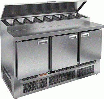 Стол охлаждаемый для пиццы HICOLD PZE1-111/GN (1/3H)-1
