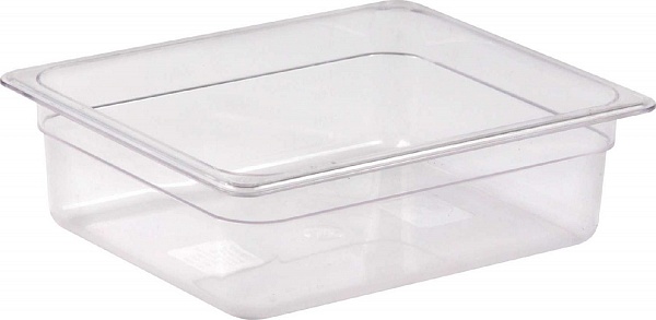 Гастроемкость из поликарбоната GN 1/2 327х265х100 мм [JW-P124]-1