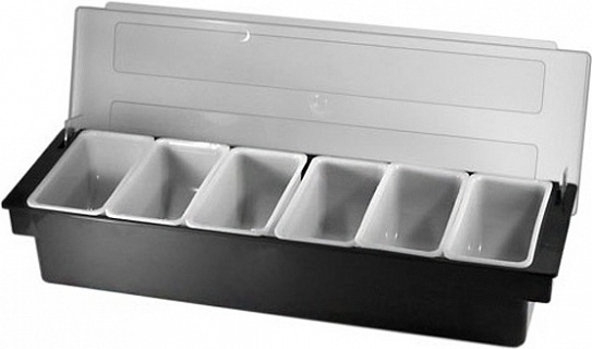 Емкость для специй 6 лотков [JW-B6B CD-6001]-1
