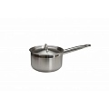 Сотейник  1,7 л. нерж. d=18 см. h=6,5 см. с крышк. двойное дно (индукция) MGSteel 