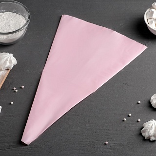 Кондитерский мешок «Алирио», 40×22 см, цвет розовый-1