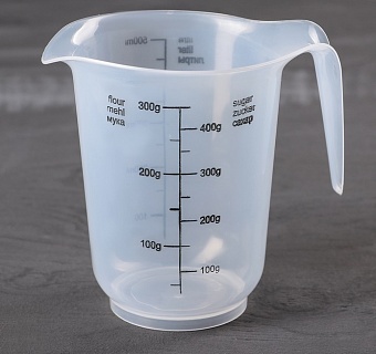Кувшин мерный 500 мл, цвет прозрачный-1