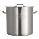Котел 37 л Luxstahl нержавеющая сталь, тройное дно