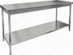 Стол нержавеющий разделочный центральный с полкой HICOLD НСО-16/7П