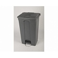 Бак для мусора 90л с педалью Probbax (SO-1290-GRY+GRY)
