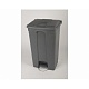 Бак для мусора 90л с педалью Probbax (SO-1290-GRY+GRY)