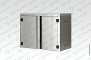 Полка навесная закрытая ПНЗн - 600*400*600 "Norma Zn", двери распашные