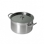 Кастрюля 6,3л нерж. с крыш двойное дно 24*14 см  CCS2414