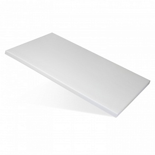 Доска разделочная 600х400х18 мм белая пластик-1